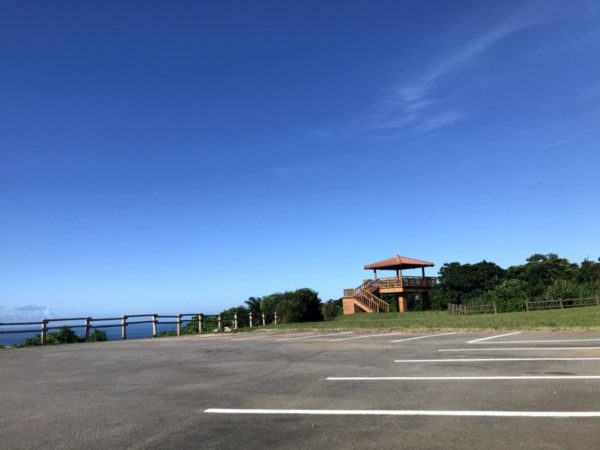 前勢岳展望台駐車場