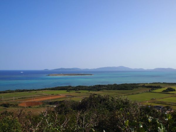 小浜島大岳景色